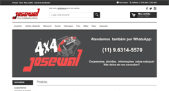 Desktop Screenshot of josewal4x4.com.br